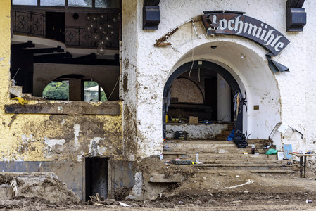 Flutschäden in der Eifel