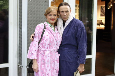 Theaterprobe 'Schuhe Taschen Männer' in Hamburg