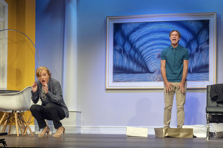 Theaterprobe 'Schuhe Taschen Männer' in Hamburg