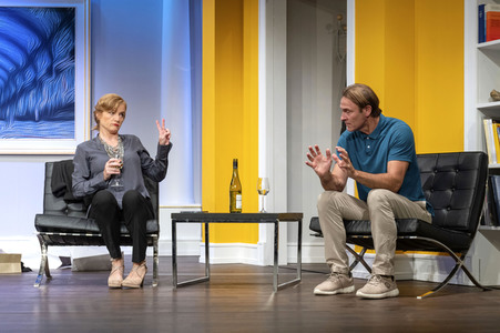 Theaterprobe 'Schuhe Taschen Männer' in Hamburg