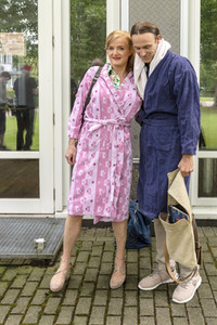 Theaterprobe 'Schuhe Taschen Männer' in Hamburg