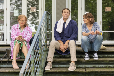 Theaterprobe 'Schuhe Taschen Männer' in Hamburg