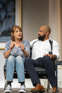 Theaterprobe 'Schuhe Taschen Männer' in Hamburg