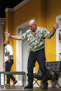 Theaterprobe 'Schuhe Taschen Männer' in Hamburg