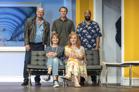 Theaterprobe 'Schuhe Taschen Männer' in Hamburg