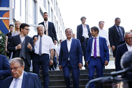 Besuch von Kanlzerkandidat Armin Laschet in Frankfurt (Oder)