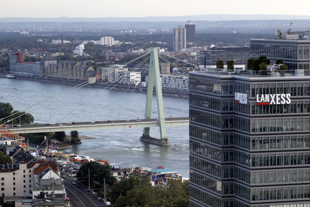 Die Severinsbrücke in Köln