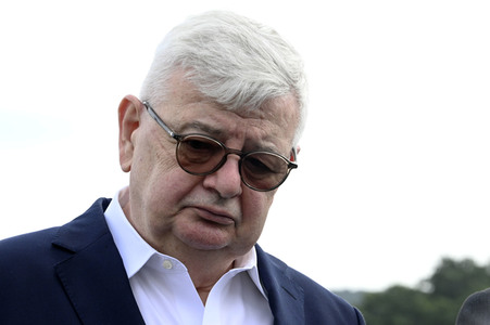 Besuch von Kanlzerkandidatin Annalena Baerbock und Joschka Fischer in Frankfurt (Oder)