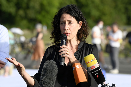 Start der Briefwahlkampagne von Bündnis 90/Die Grünen in Berlin