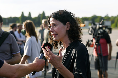 Start der Briefwahlkampagne von Bündnis 90/Die Grünen in Berlin
