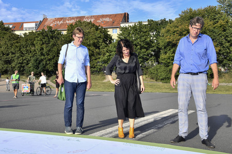 Start der Briefwahlkampagne von Bündnis 90/Die Grünen in Berlin