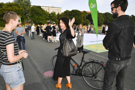 Start der Briefwahlkampagne von Bündnis 90/Die Grünen in Berlin