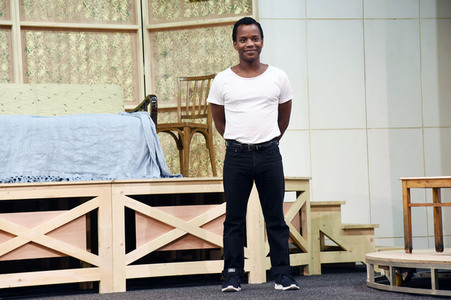 Theaterprobe 'Wer hat Angst vorm weißen Mann' in München