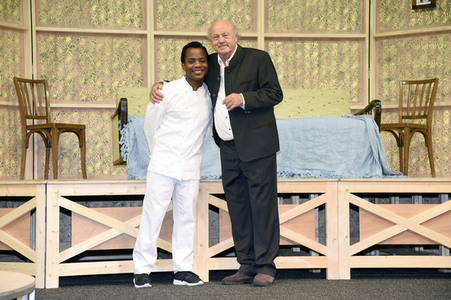 Theaterprobe 'Wer hat Angst vorm weißen Mann' in München
