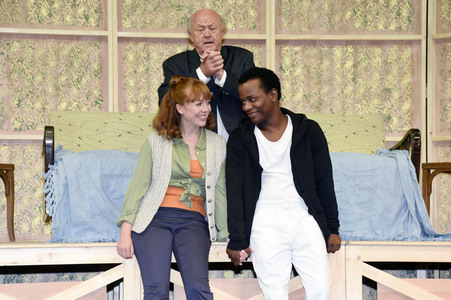 Theaterprobe 'Wer hat Angst vorm weißen Mann' in München