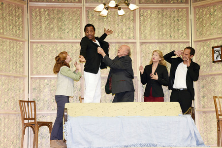 Theaterprobe 'Wer hat Angst vorm weißen Mann' in München