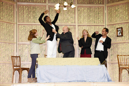 Theaterprobe 'Wer hat Angst vorm weißen Mann' in München