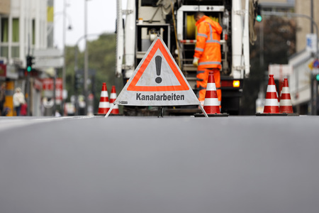 Symbolfoto Kanalarbeiten