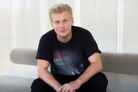 Pressetermin mit Thorsteinn Einarsson in Berlin