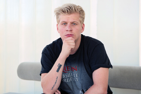 Pressetermin mit Thorsteinn Einarsson in Berlin