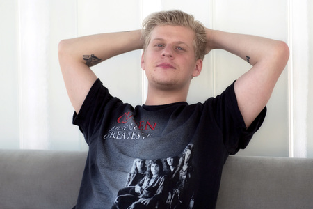 Pressetermin mit Thorsteinn Einarsson in Berlin