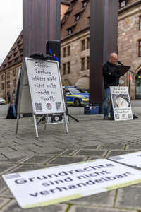 Impfgegner in Nürnberg