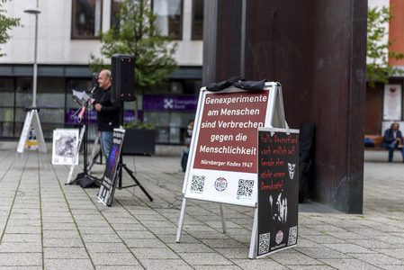 Impfgegner in Nürnberg