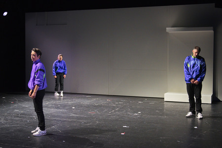 Theaterprobe 'Streulicht' in Berlin