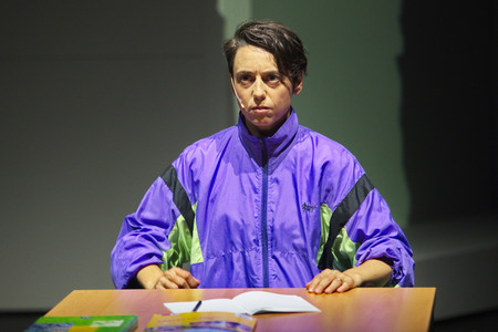 Theaterprobe 'Streulicht' in Berlin