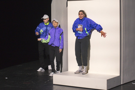 Theaterprobe 'Streulicht' in Berlin