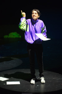 Theaterprobe 'Streulicht' in Berlin