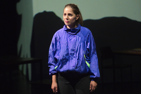 Theaterprobe 'Streulicht' in Berlin