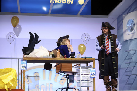 Theaterprobe 'Offline för een Avend' in Hamburg