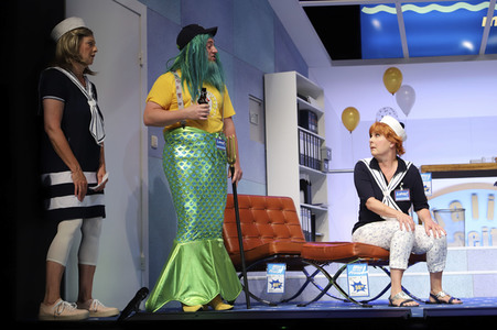 Theaterprobe 'Offline för een Avend' in Hamburg