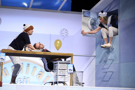 Theaterprobe 'Offline för een Avend' in Hamburg