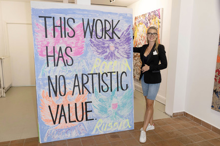 Vernissage von Alena Bulycheva in Hamburg