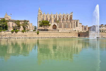 Kathedrale La Seu in Palma de Mallorca