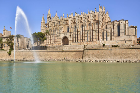 Kathedrale La Seu in Palma de Mallorca