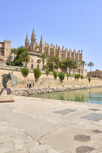 Kathedrale La Seu in Palma de Mallorca