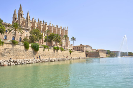 Kathedrale La Seu in Palma de Mallorca