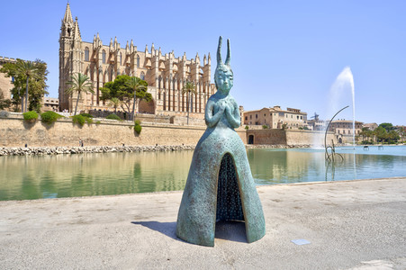 Kathedrale La Seu in Palma de Mallorca
