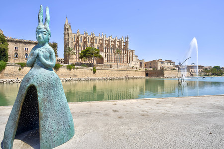 Kathedrale La Seu in Palma de Mallorca