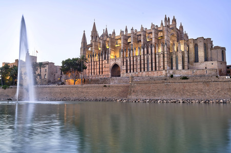 Kathedrale La Seu in Palma de Mallorca