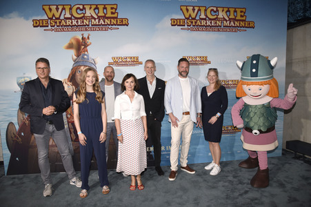 Filmpremiere 'Wickie und die starken Männer - Das magische Schwert' in München