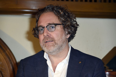 Jahres-Pressekonferenz für die Spielzeit 2021/22 im Schlosspark Theater Berlin