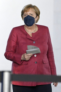 Pressekonferenz mit Angela Merkel zur Lage in Afghanistan in Berlin
