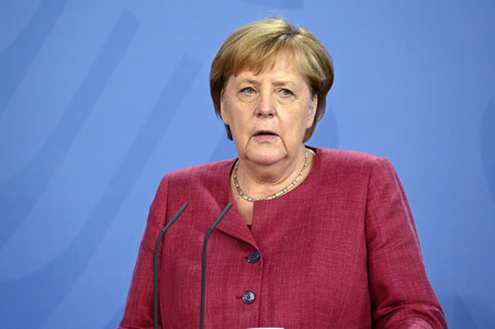 Pressekonferenz mit Angela Merkel zur Lage in Afghanistan in Berlin