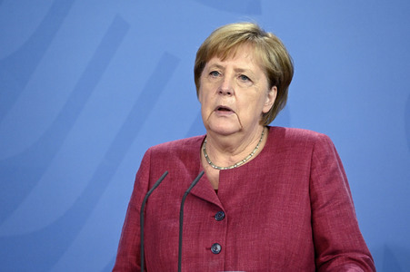 Pressekonferenz mit Angela Merkel zur Lage in Afghanistan in Berlin