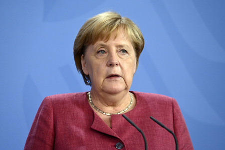Pressekonferenz mit Angela Merkel zur Lage in Afghanistan in Berlin