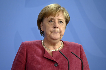 Pressekonferenz mit Angela Merkel zur Lage in Afghanistan in Berlin
